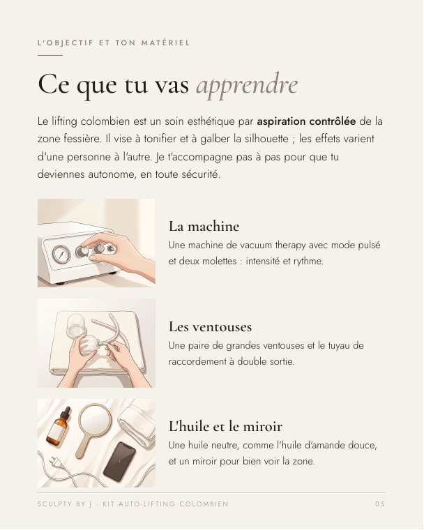 Page du guide Auto-lifting colombien
